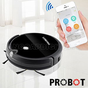 Probot Nelson A3S Robot hút bụi lau nhà tích hợp Wifi camera HD