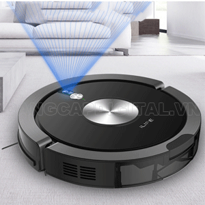 Robot hút bụi lau nhà iLife X800, wifi điều khiển qua điện thoại