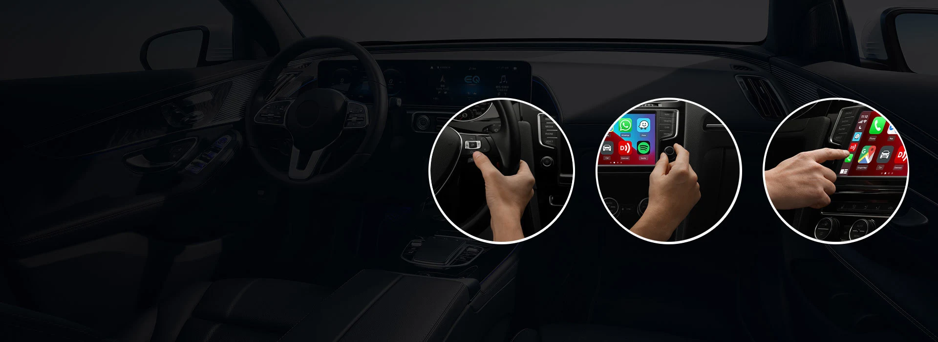 Carlinkit 5.0 Upgrade Apple Carplay không dây- Android Auto không dây cho xe hơi