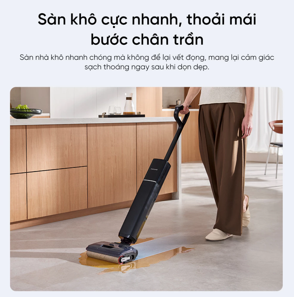 Cây hút bụi lau nhà Dreame H16 GT