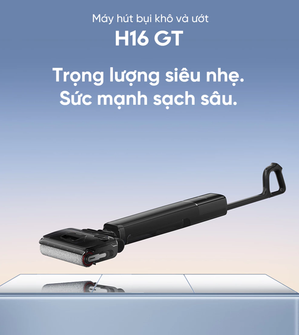 Cây hút bụi lau nhà Dreame H16 GT