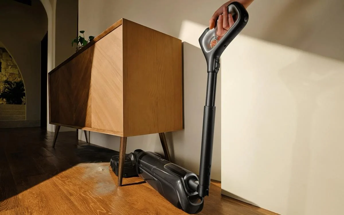 Cây hút bụi lau nhà giặt khăn nước nóng Mova M50 Ultra