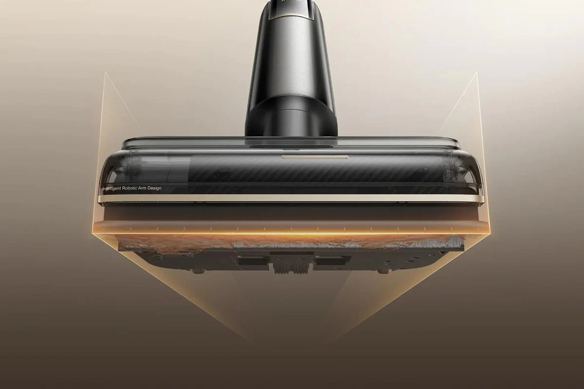 Cây hút bụi lau nhà giặt khăn nước nóng Mova M50 Ultra