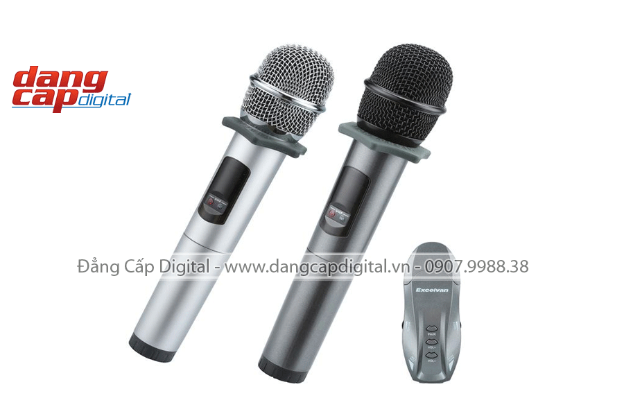 Excelvan K18- U, Bộ 2 micro karaoke không dây