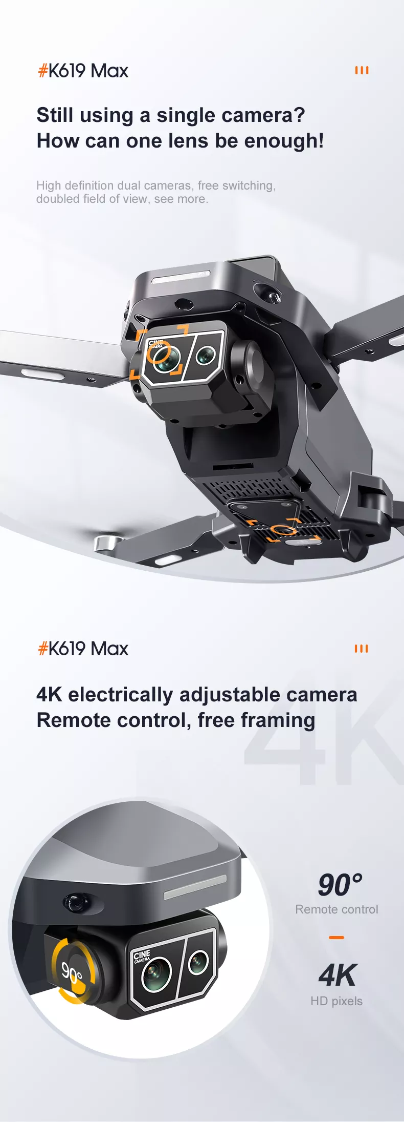 Flycam K618 Max