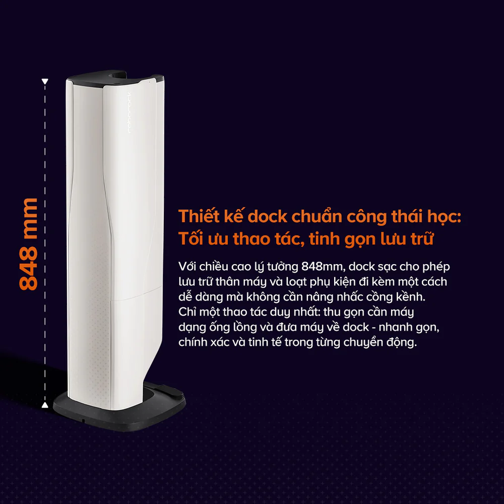 Máy hút bụi đa năng cầm tay Roborock H60 Hub Ultra