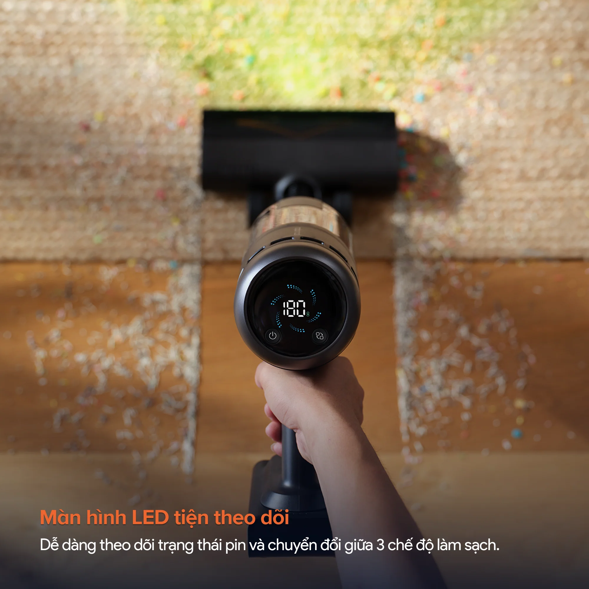 Máy hút bụi đa năng cầm tay Roborock H60 Hub Ultra