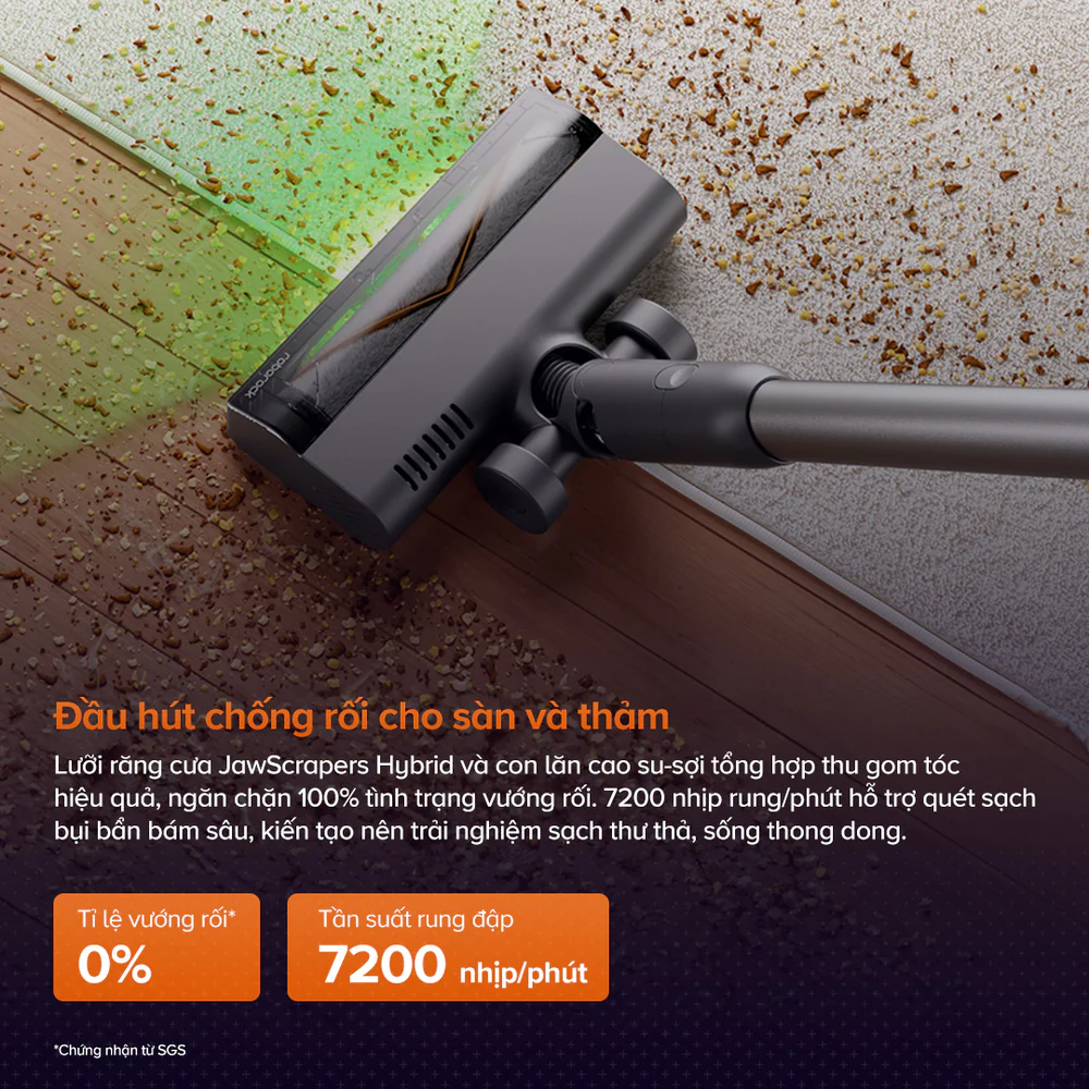 Máy hút bụi đa năng cầm tay Roborock H60 Hub Ultra