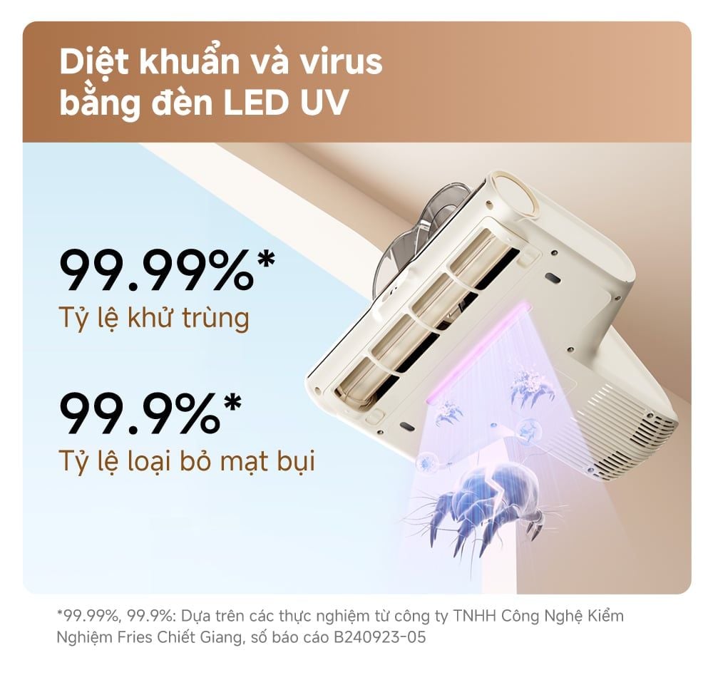 Máy hút bụi giường nệm Mova D20