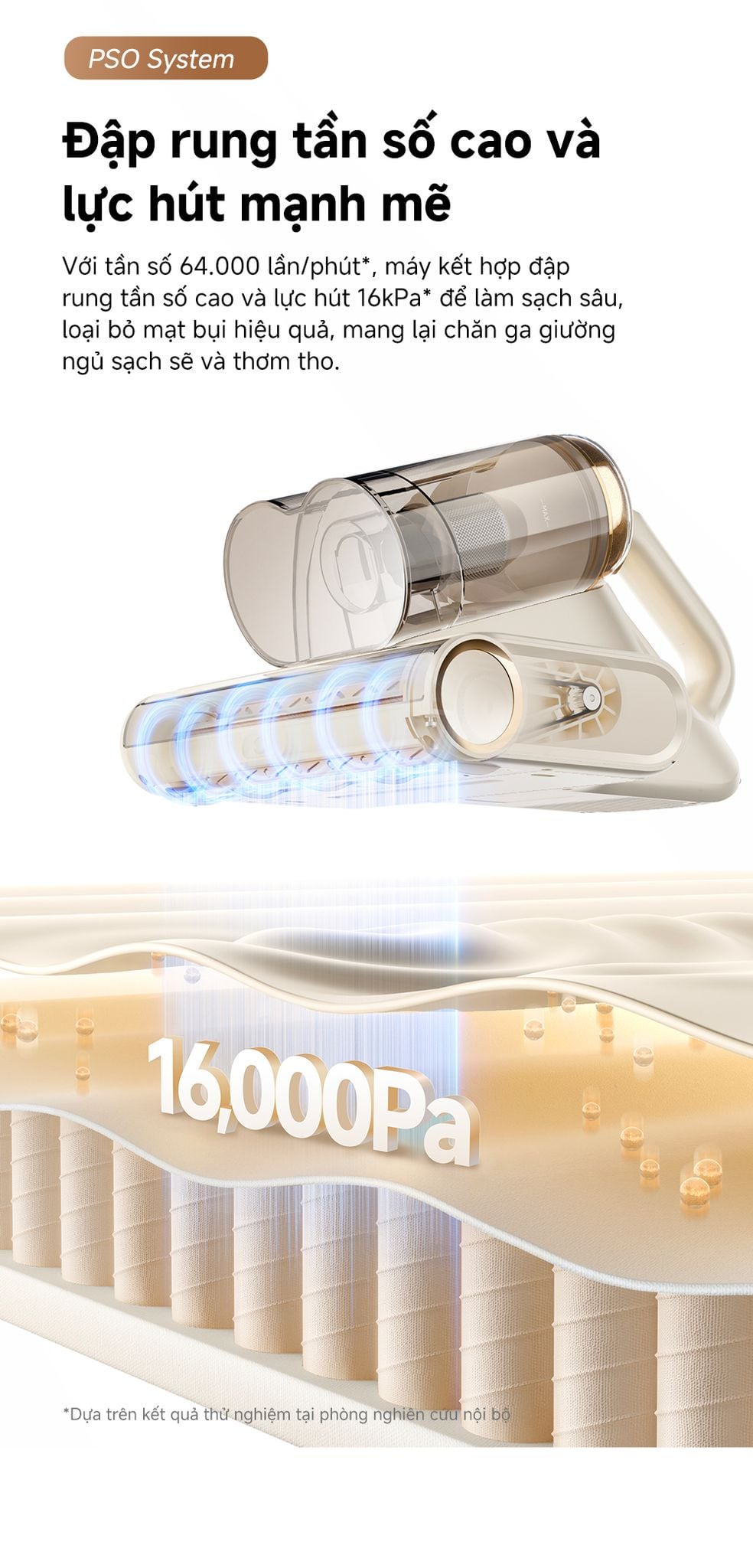 Máy hút bụi giường nệm Mova D20