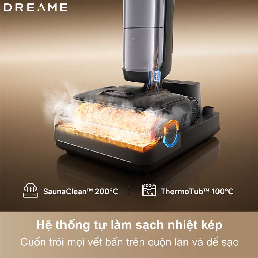 Máy hút bụi lau nhà cầm tay Dreame H16 Pro Steam
