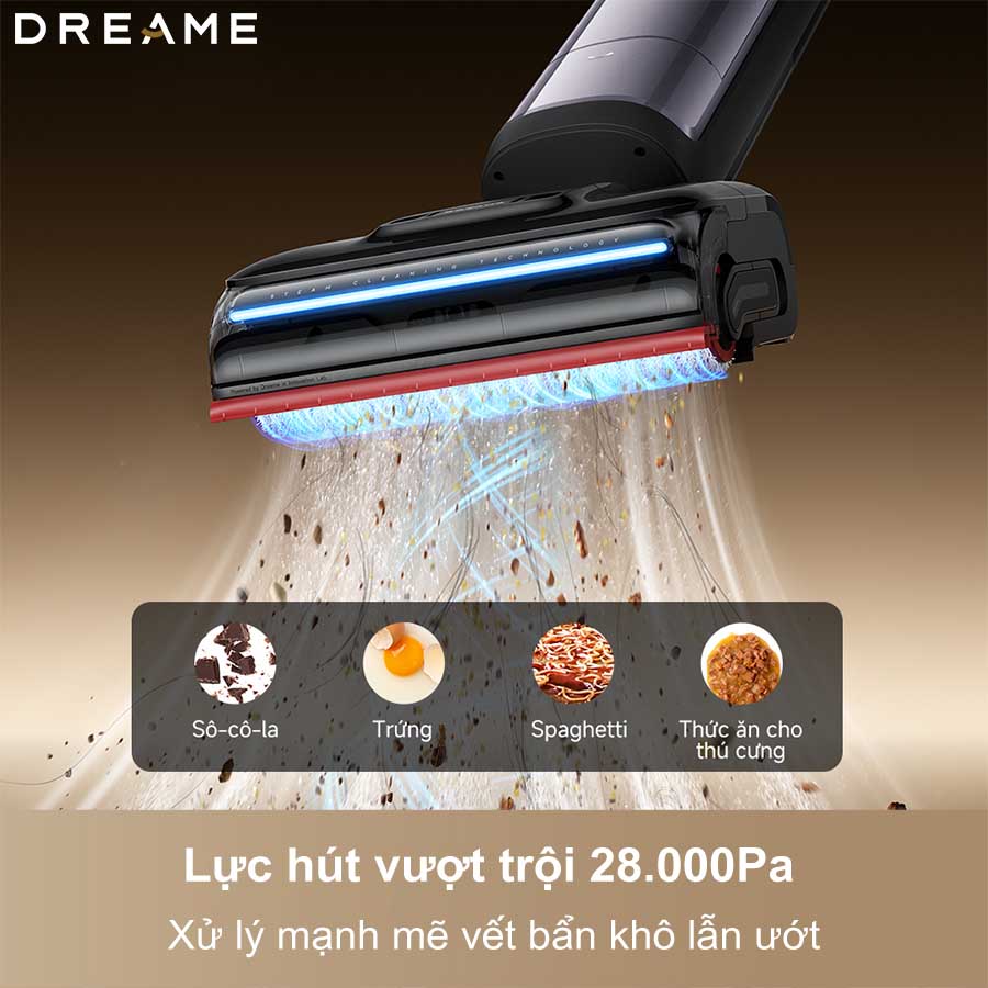 Máy hút bụi lau nhà cầm tay Dreame H16 Pro Steam