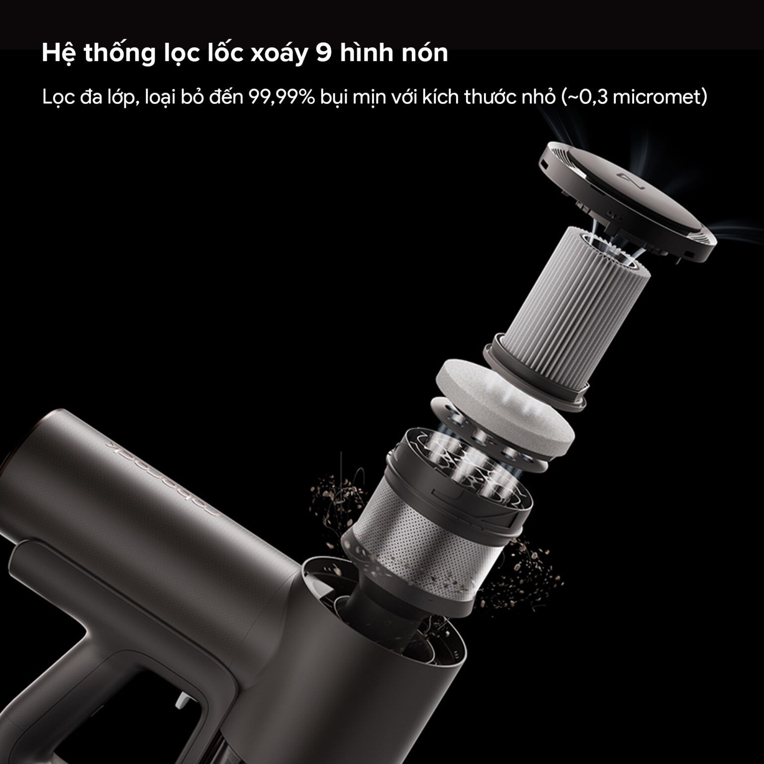 Máy hút bụi lau nhà Roborock F25 Pro Steam Gen 2 Combo | Lực hút 25.000 Pa