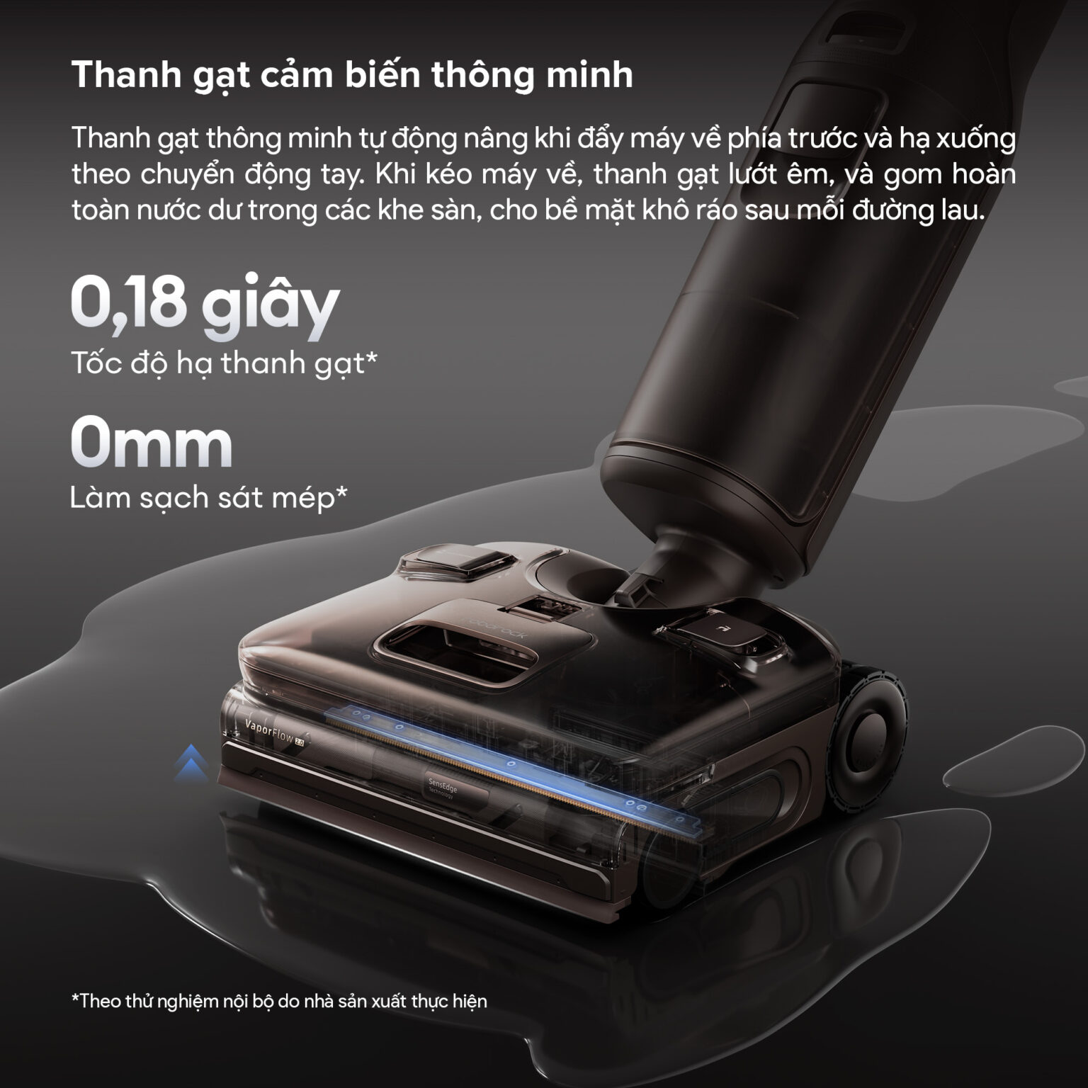 Máy hút bụi lau nhà Roborock F25 Ultra Steam Gen 2 | Lực hút 25.000 Pa