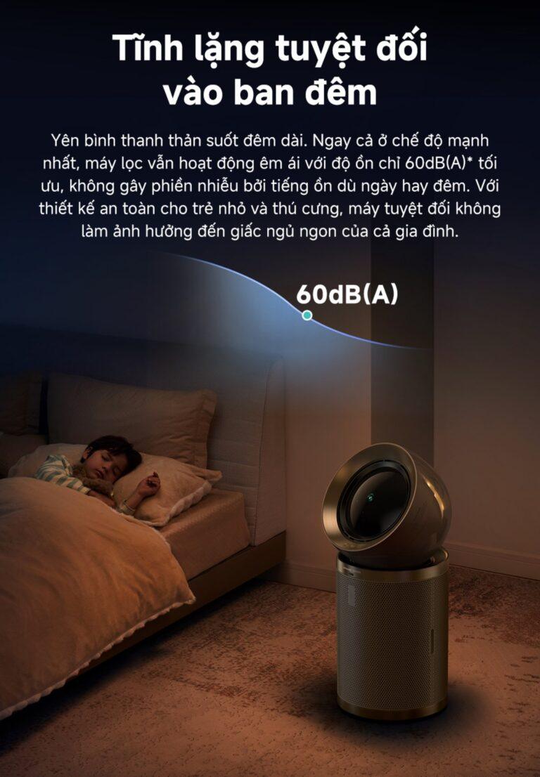 Máy lọc không khí kết hợp sưởi Dreame P20 40W