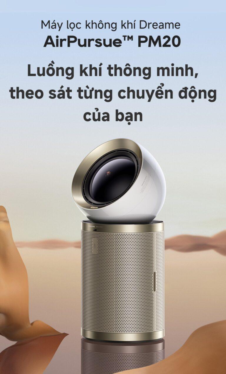 Máy lọc không khí kết hợp sưởi Dreame P20 40W