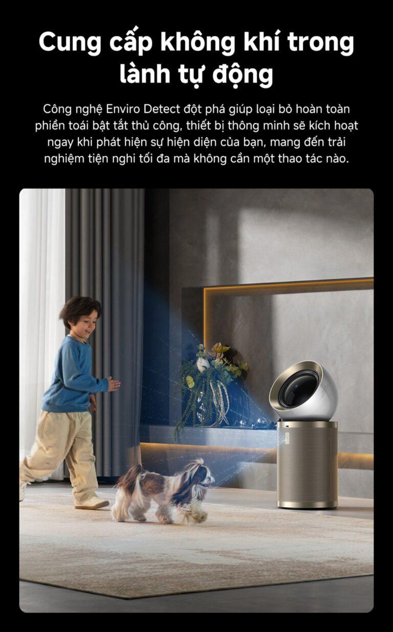 Máy lọc không khí kết hợp sưởi Dreame P20 40W