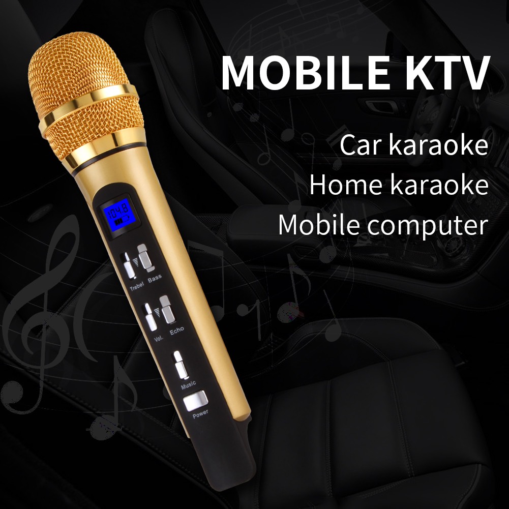 Micro A9 chuyên hát karaoke trên xe hơi , Ampli