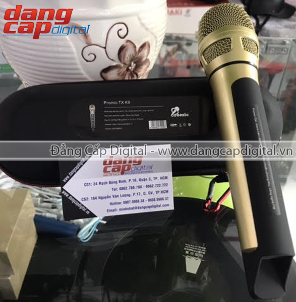 Micro hát karaoke trên oto PROMIC K9, chuyên nghiệp tiêu chuẩn USA - 6