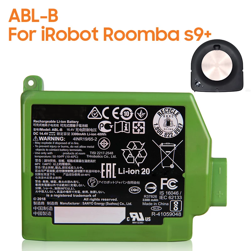 Pin iRobot Roomba S9