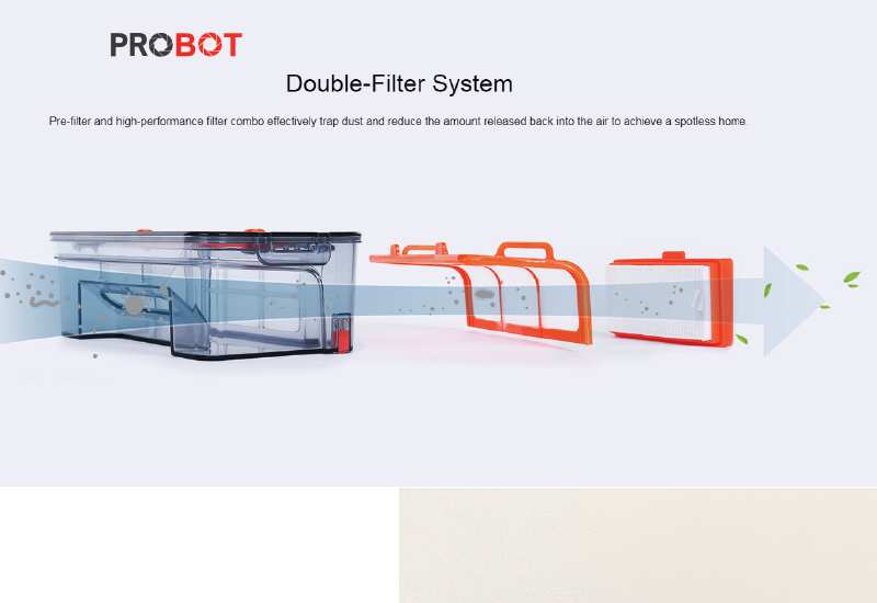 Probot A4 Hybrid, Robot hút bụi lau nhà Động cơ Hybrid Turbo