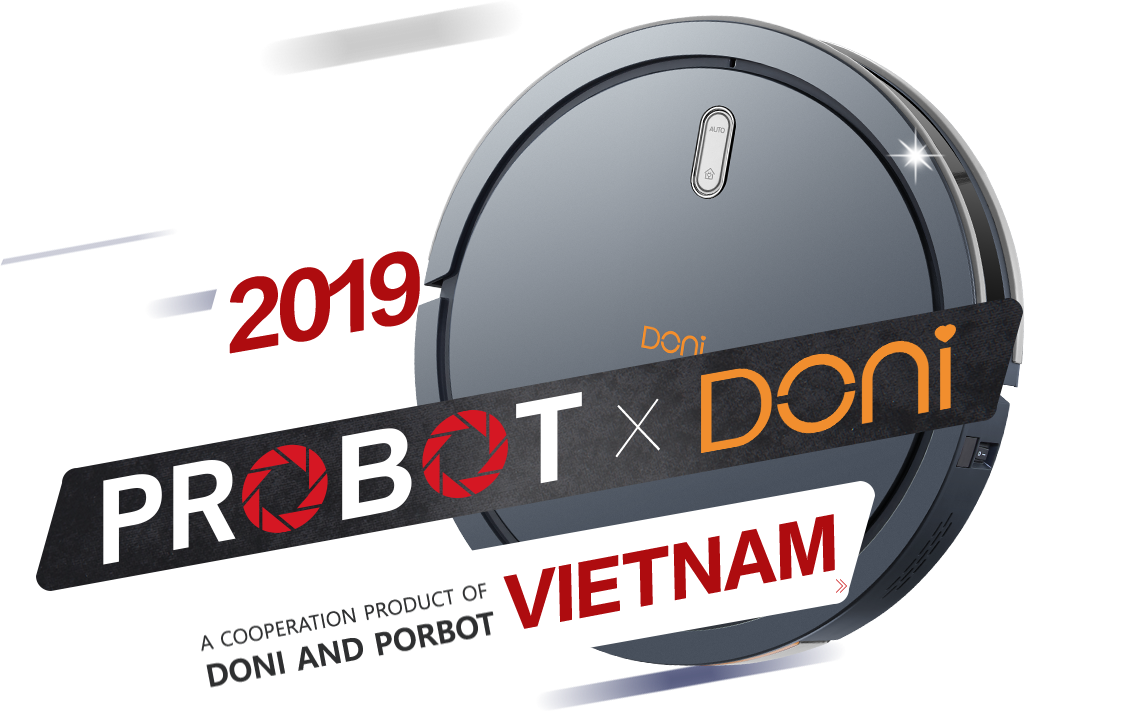 Probot Doni X, Robot hút bụi lau nhà cao cấp giá rẻ