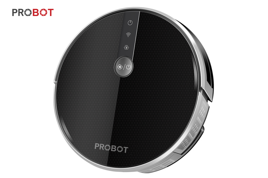 Probot Nelson A5S Pro, Robot hút bụi lau nhà điều khiển qua điện thoại, Alexa, Google