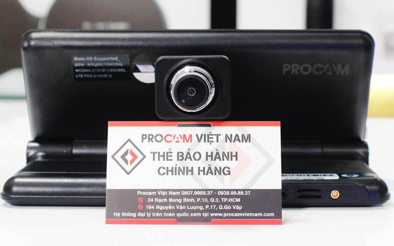 Procam T98 XS Model 2019, Camera hồng ngoại trước sau, RAM 2GB, 8 INCH IPS, 4G