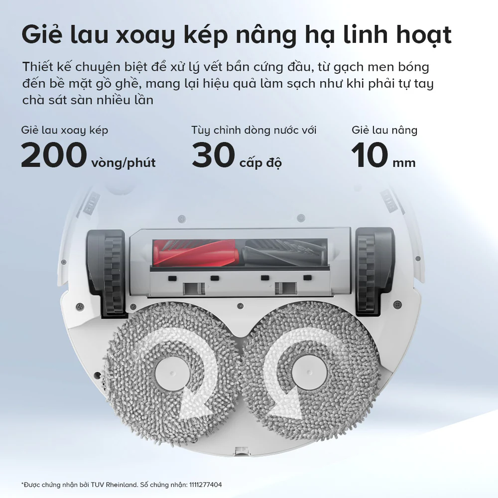 Roborock Qrevo C Pro – Robot Hút Bụi Lau Nhà Bản Quốc Tế