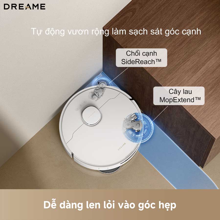 Robot hút bụi lau nhà Dreame L50 Ultra CE, Lực hút 25 000Pa