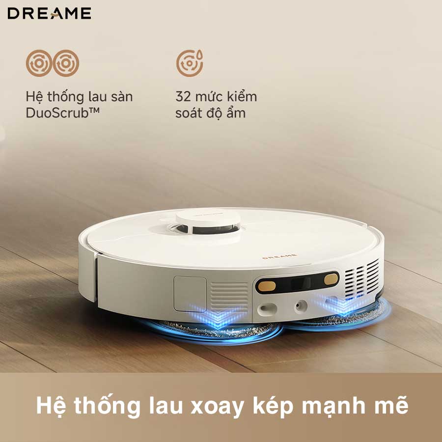 Robot hút bụi lau nhà Dreame L50 Ultra CE, Lực hút 25 000Pa