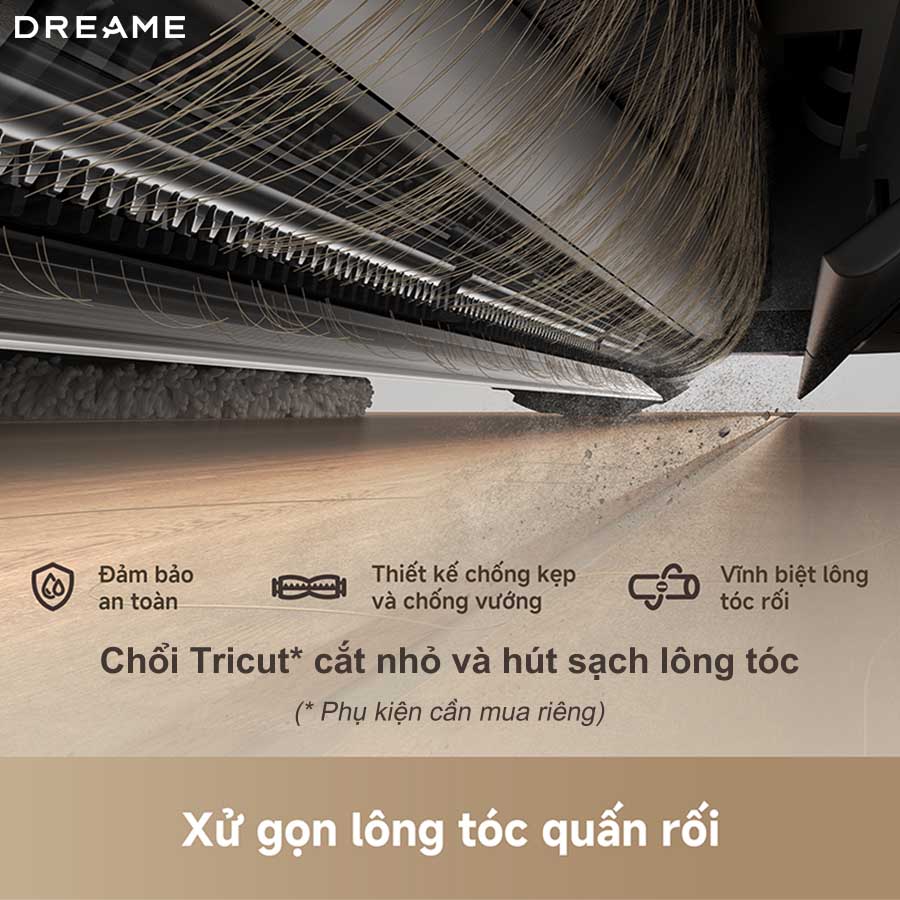 Robot hút bụi lau nhà Dreame L50 Ultra CE, Lực hút 25 000Pa