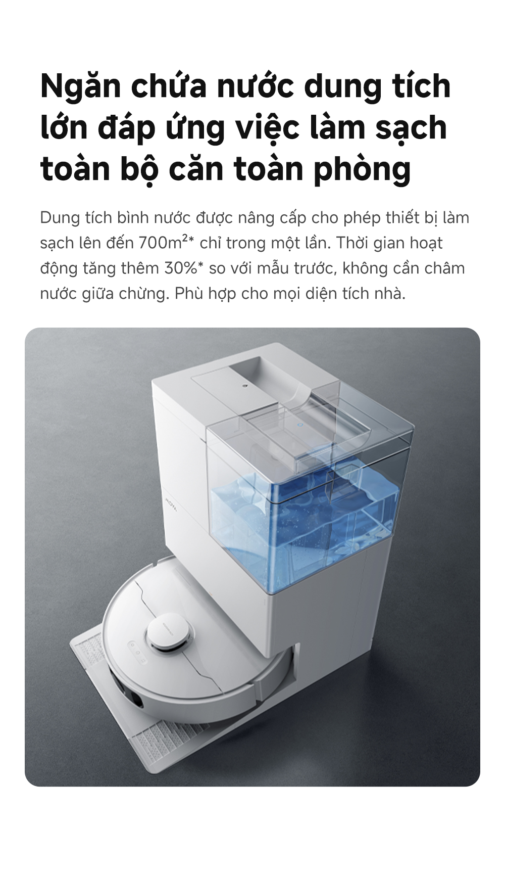 Robot hút bụi lau nhà MOVA E50 Ultra