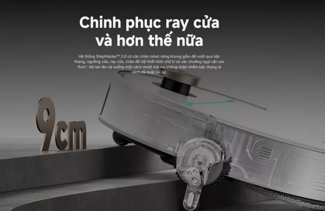 Robot hút bụi lau nhà Mova V70 Ultra Complete