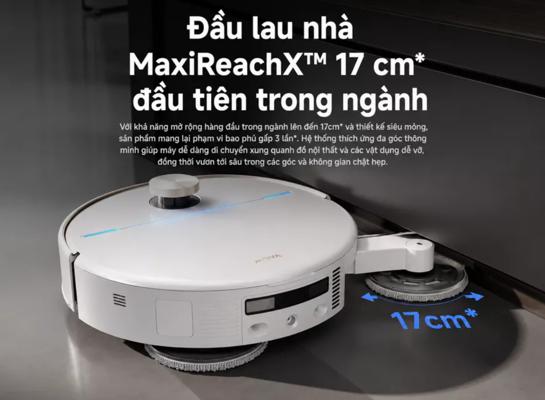 Robot hút bụi lau nhà Mova V70 Ultra Complete
