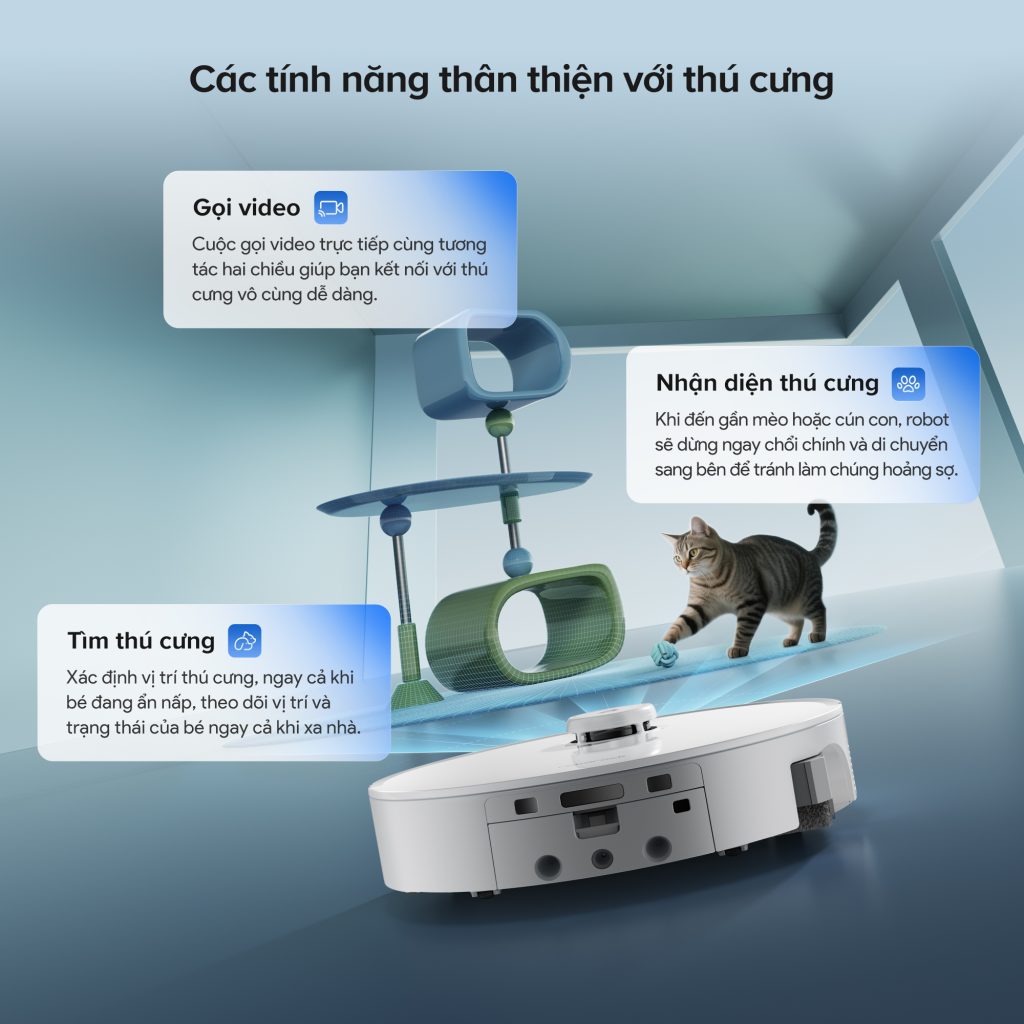 Robot hút bụi lau nhà Roborock Qrevo Curv 2 Flow