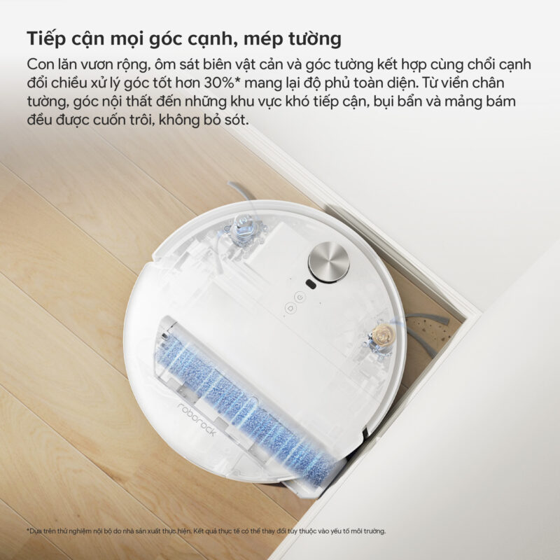 Robot hút bụi lau nhà Roborock Qrevo Edge 2 Flow, Lực hút 35 000Pa