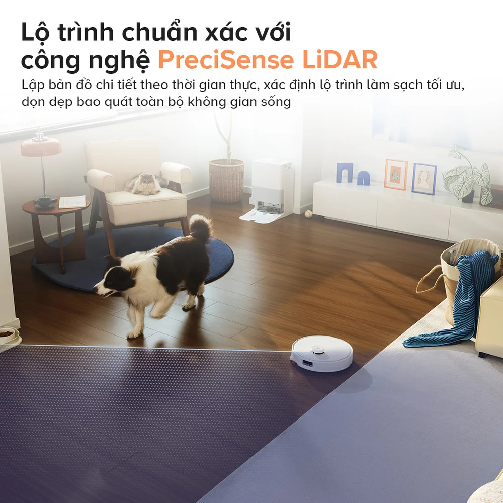 Robot hút bụi lau nhà Roborock Qrevo Edge 5V1