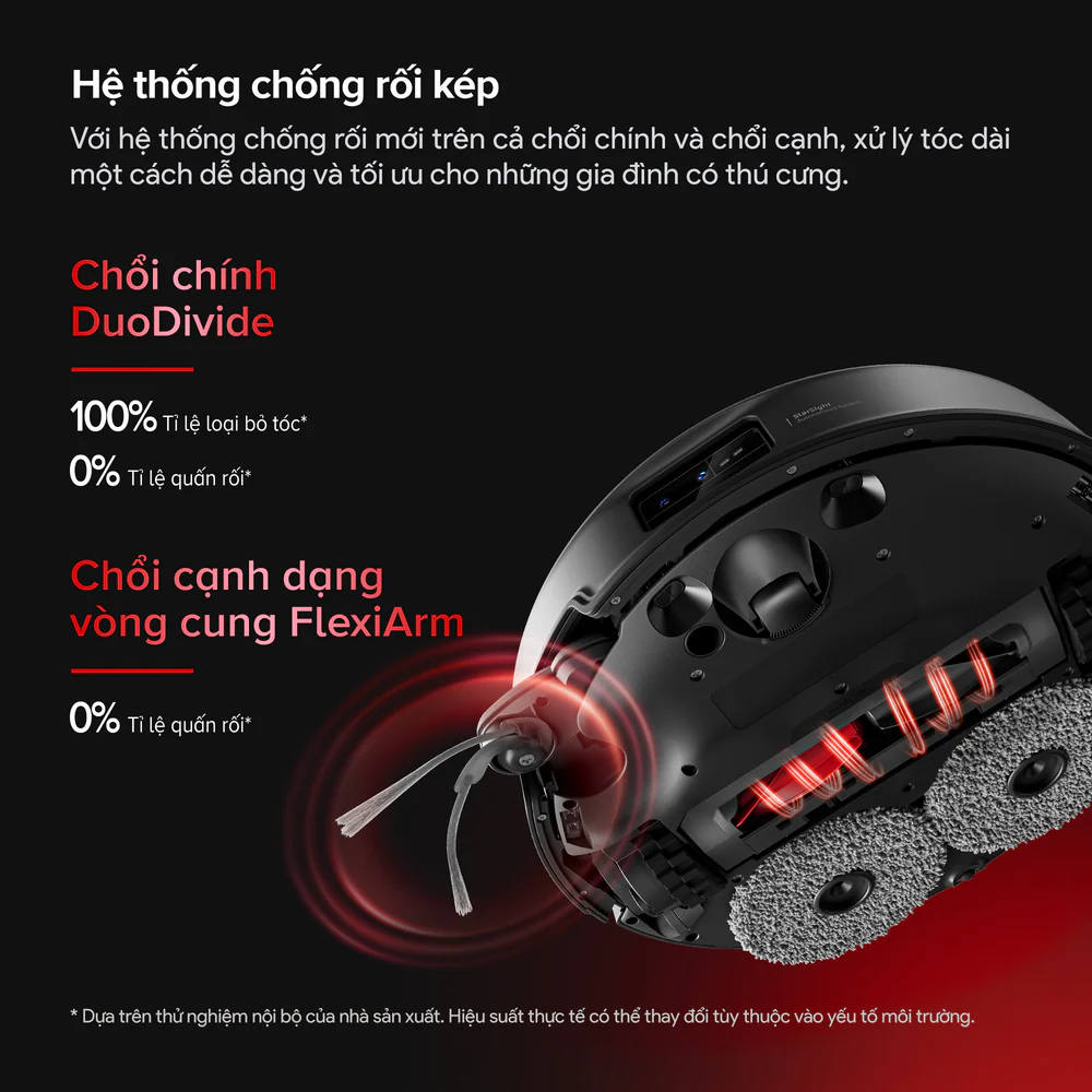 Robot hút bụi lau nhà Roborock Saros 20 Phiên bản cấp xả nước tự động