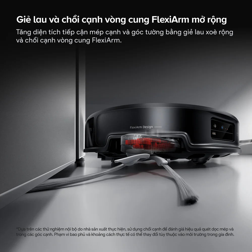 Robot hút bụi lau nhà Roborock Saros 20 Phiên bản cấp xả nước tự động