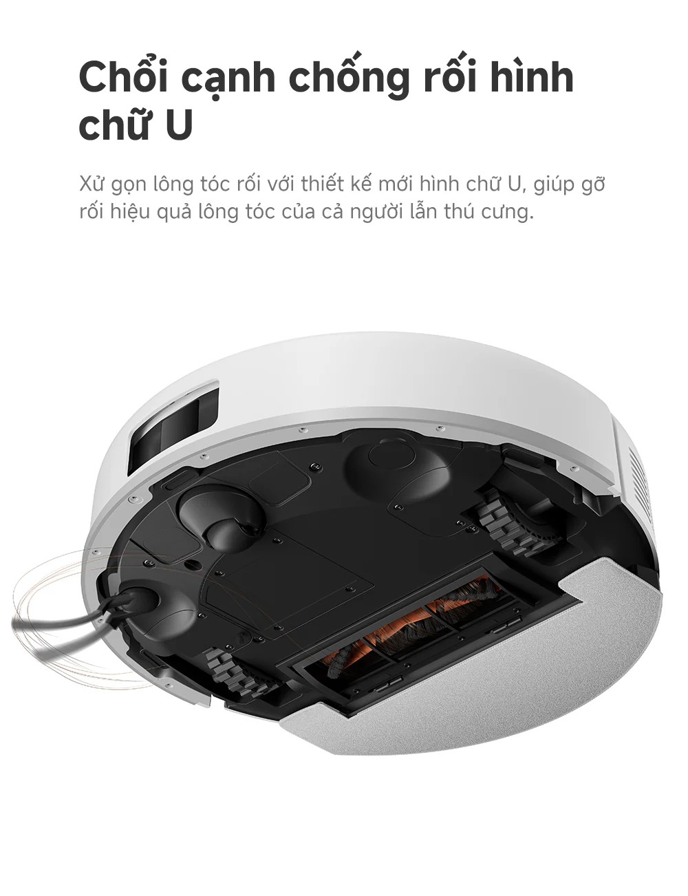 Robot hút bụi lau nhà tự đổ rác MOVA E20S Pro Plus