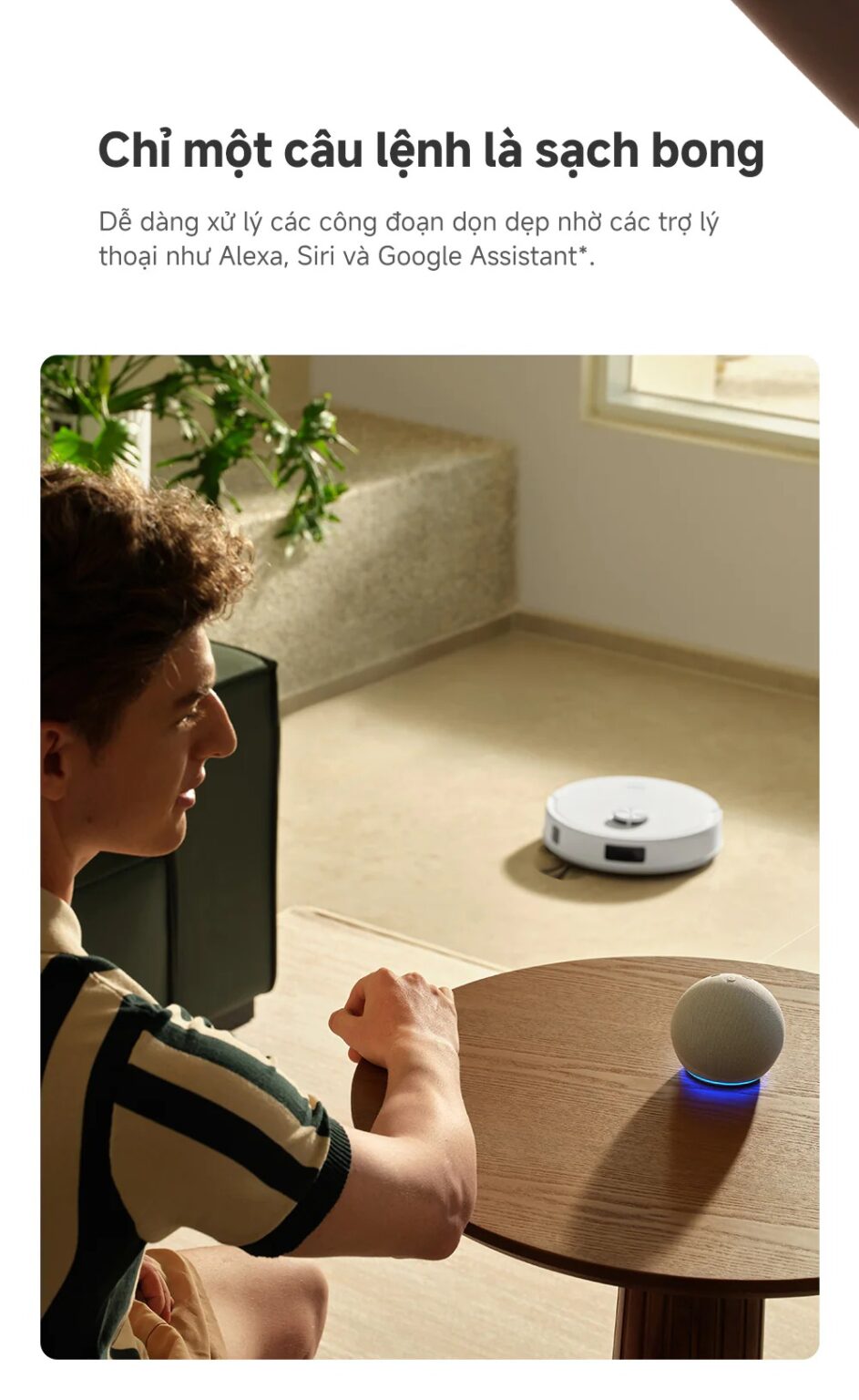 Robot hút bụi lau nhà tự đổ rác MOVA E20S Pro Plus