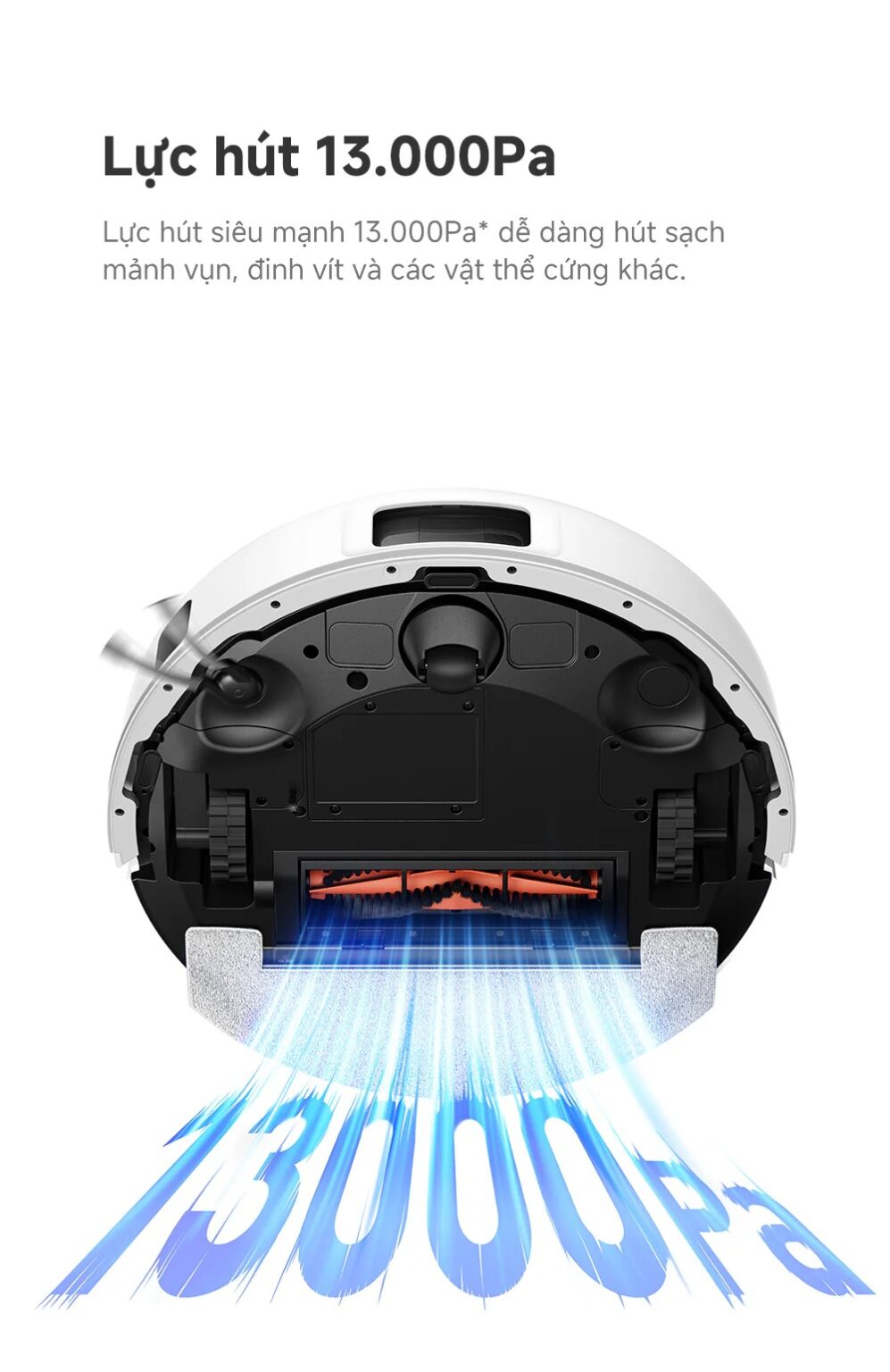 Robot hút bụi lau nhà tự đổ rác MOVA E20S Pro Plus