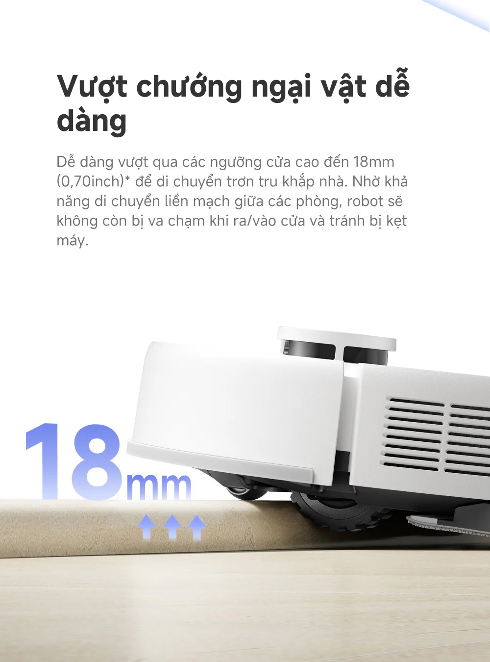 Robot hút bụi lau nhà tự đổ rác MOVA E20S Pro Plus