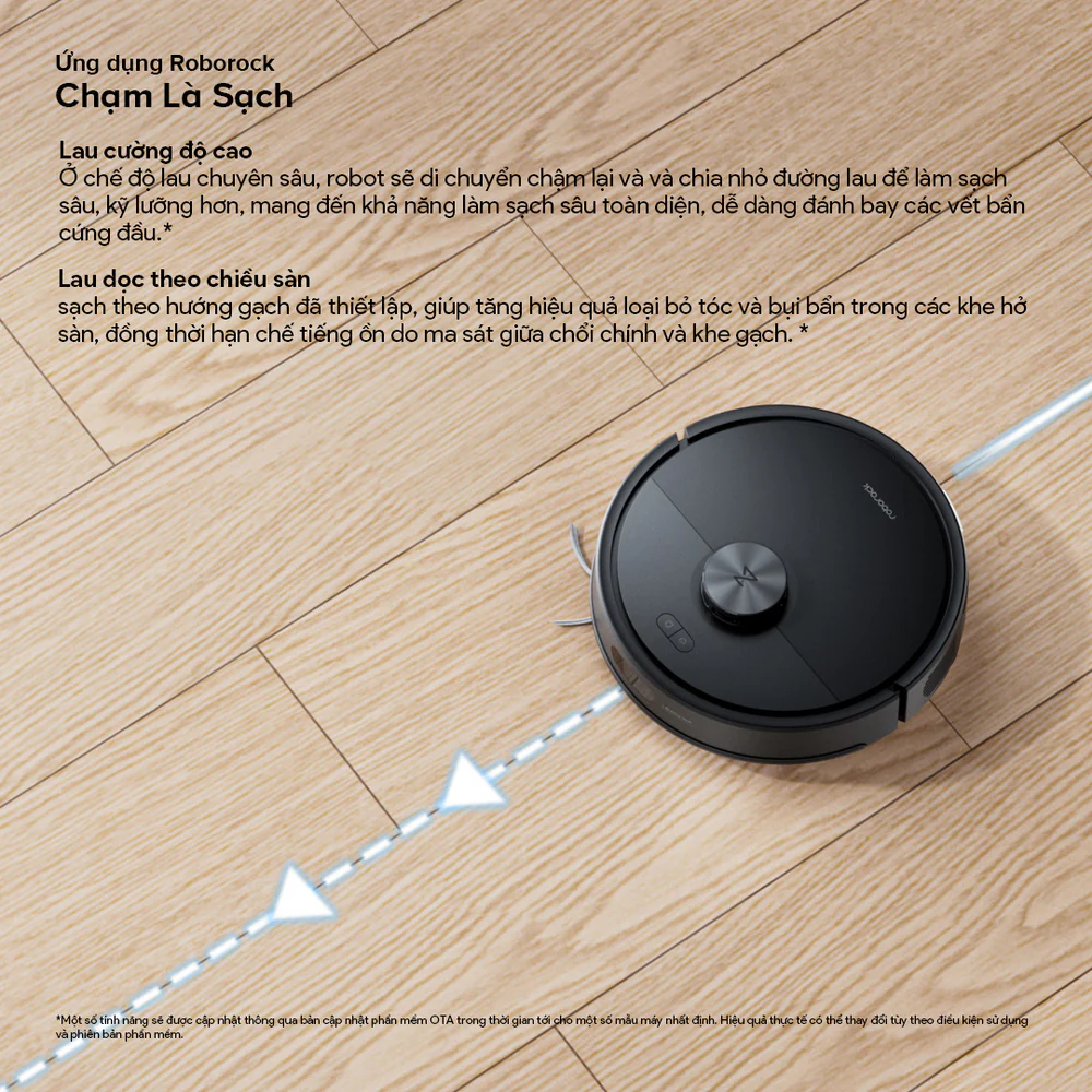 Robot hút bụi lau nhà tự đổ rác Roborock Q7 Pro Max Plus