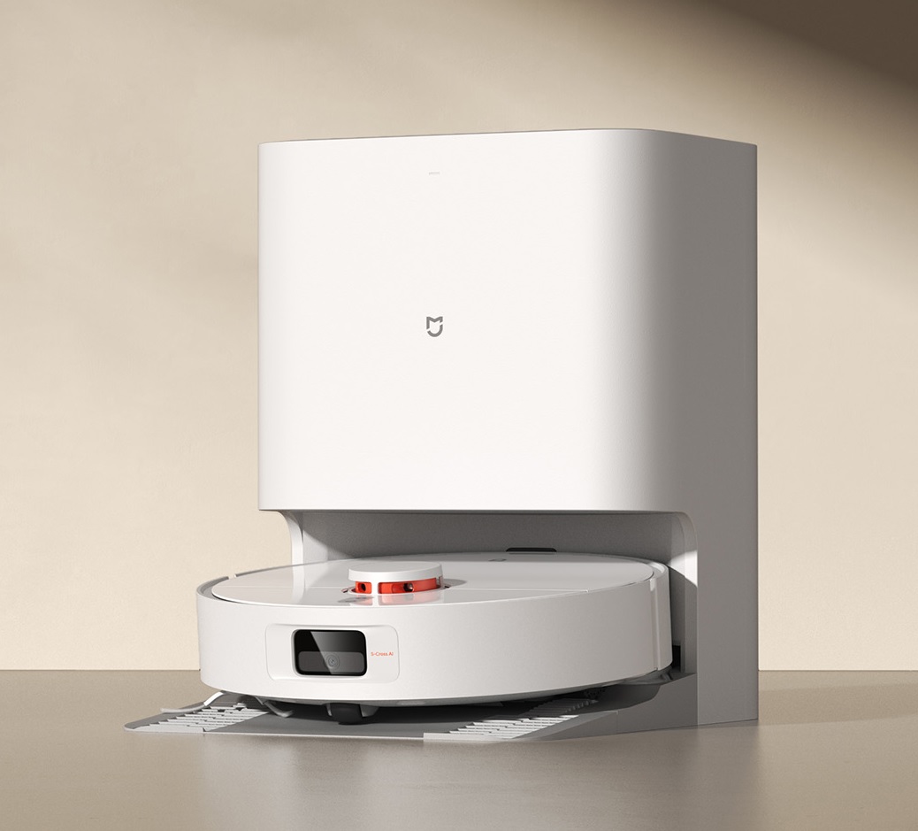 Robot hút bụi lau nhà tự giặt giẻ Xiaomi Mijia H40 cắt tóc rối tiện lợi
