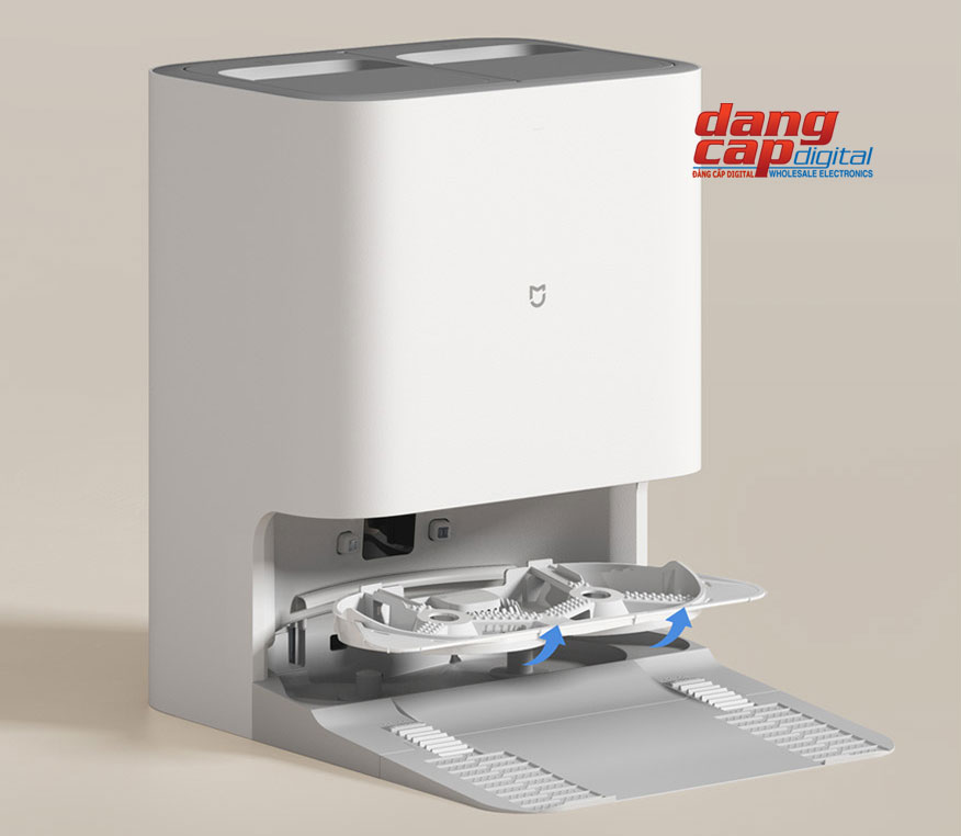 Robot hút bụi lau nhà tự giặt giẻ Xiaomi Mijia H40 cắt tóc rối tiện lợi
