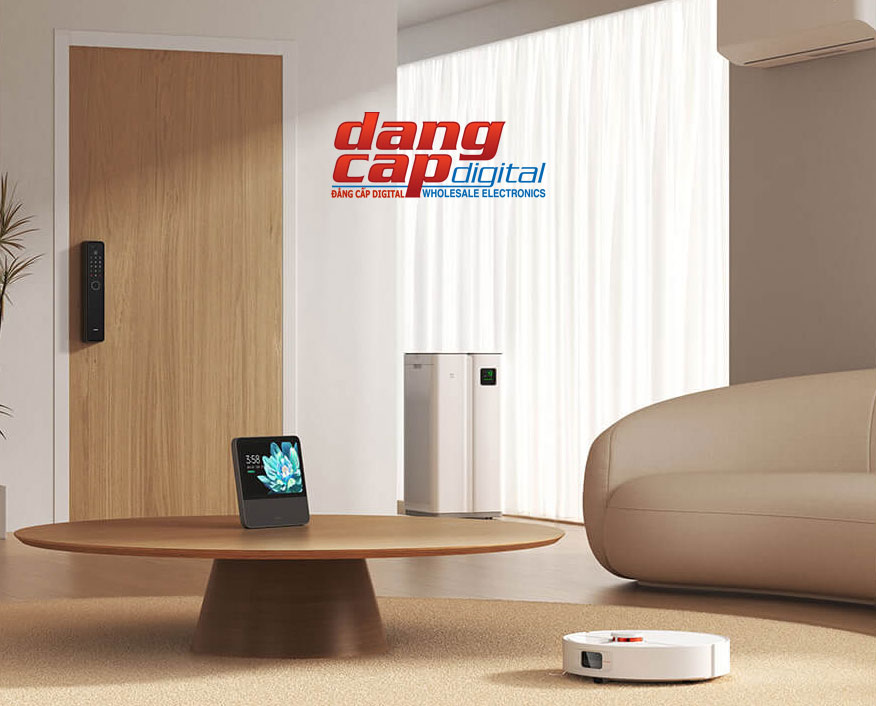 Robot hút bụi lau nhà tự giặt giẻ Xiaomi Mijia H40 cắt tóc rối tiện lợi