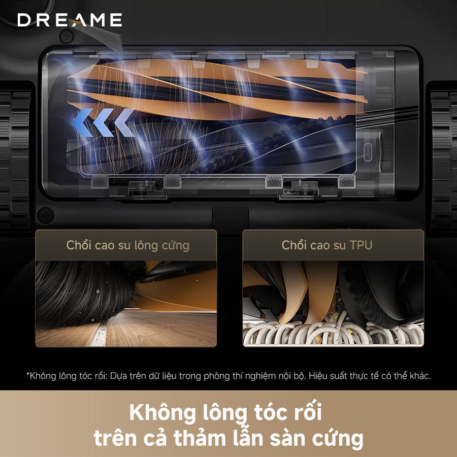 Robot hút bụi lau nhà tự giặt sấy khăn Dreame L40S Ultra