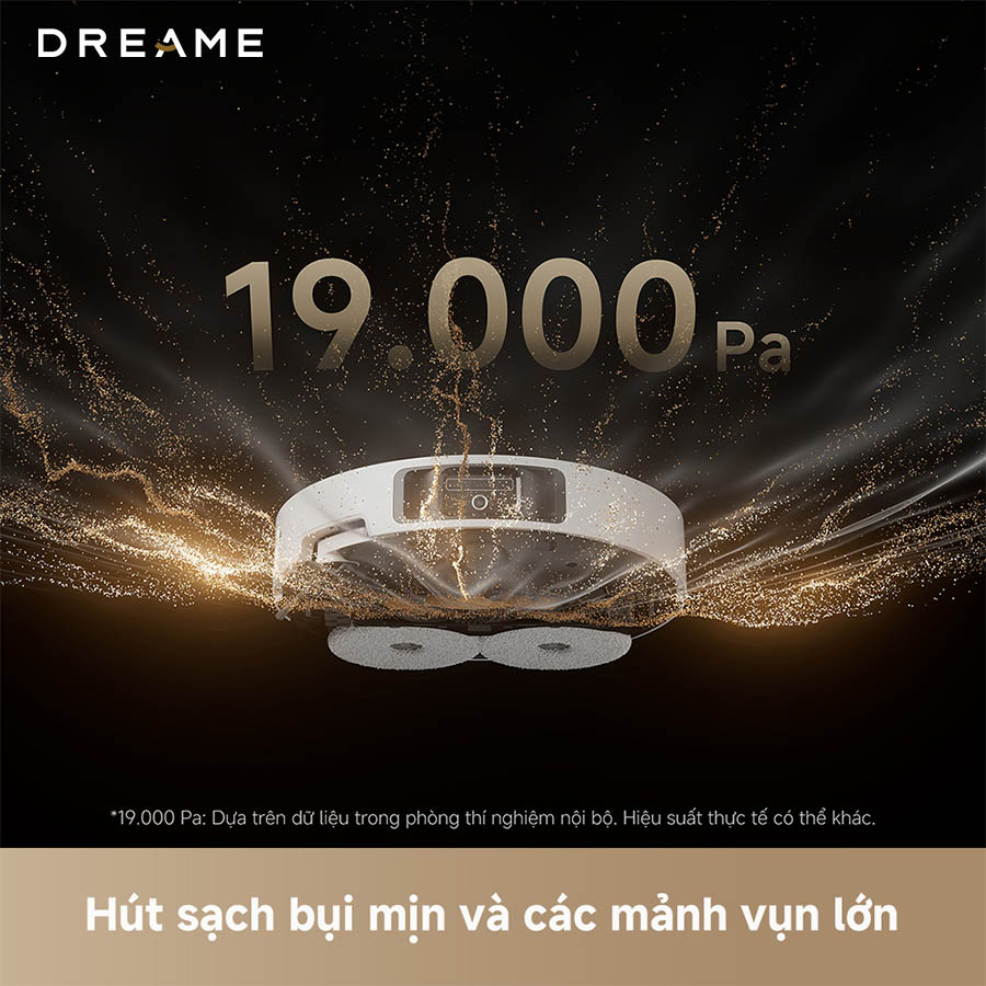 Robot hút bụi lau nhà tự giặt sấy khăn Dreame L40S Ultra